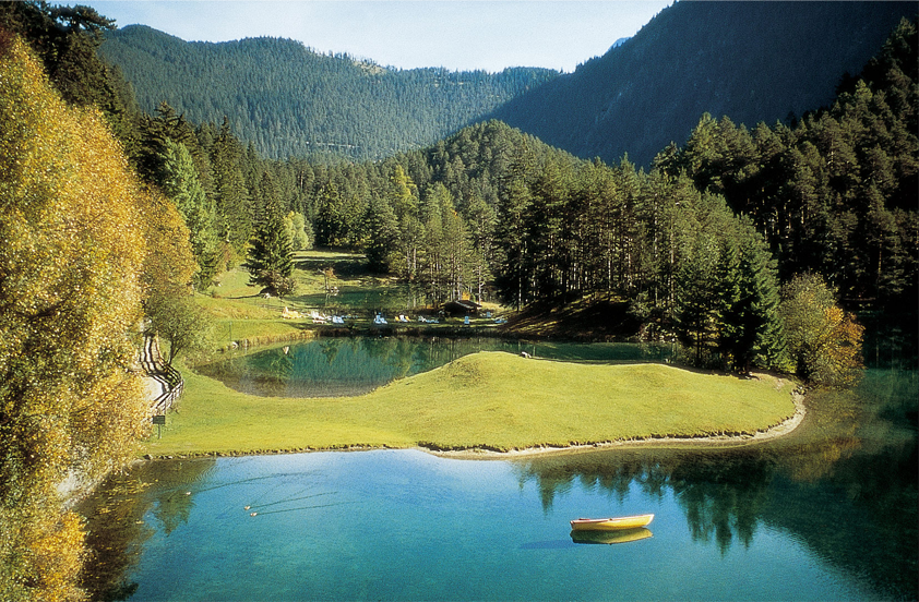 Berg und See Panorama Tirol